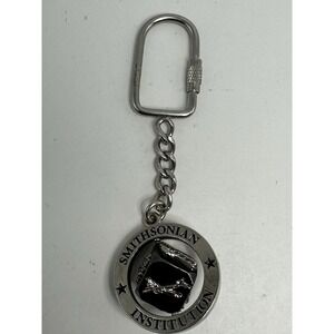 Vintage National Air And Space Museum Keychain Revolving Center Smithsonian H1‎